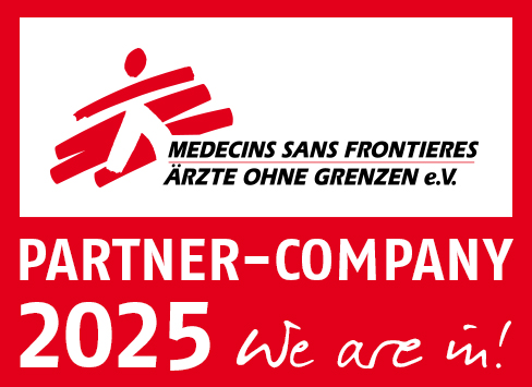 Partner-Company 2025 Ärzte ohne Grenzen 
We are in!